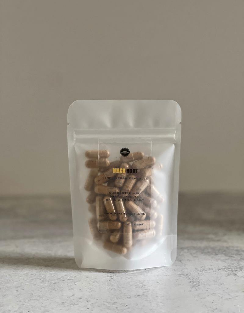 NEW -  1 Month Supply Maca Root Vegan Capsules - Hip 2 Health